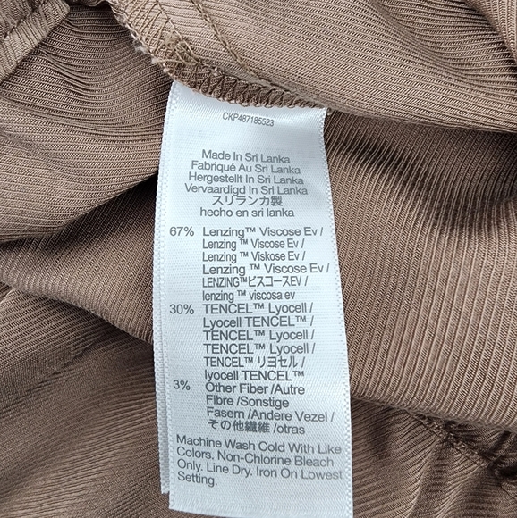 Madewell Softdrape Straight Cargo Pants Light Umber XL NEW - Picture 9 of 12